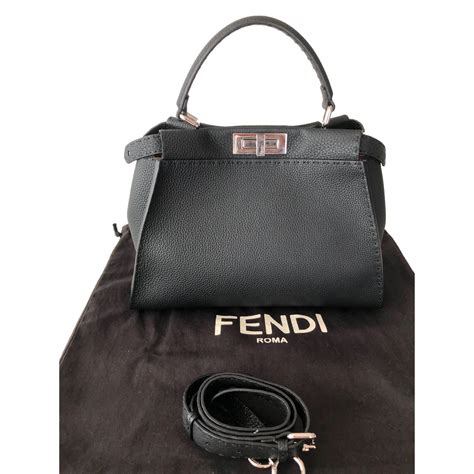 borsa fendi af47598|fendi black handbags.